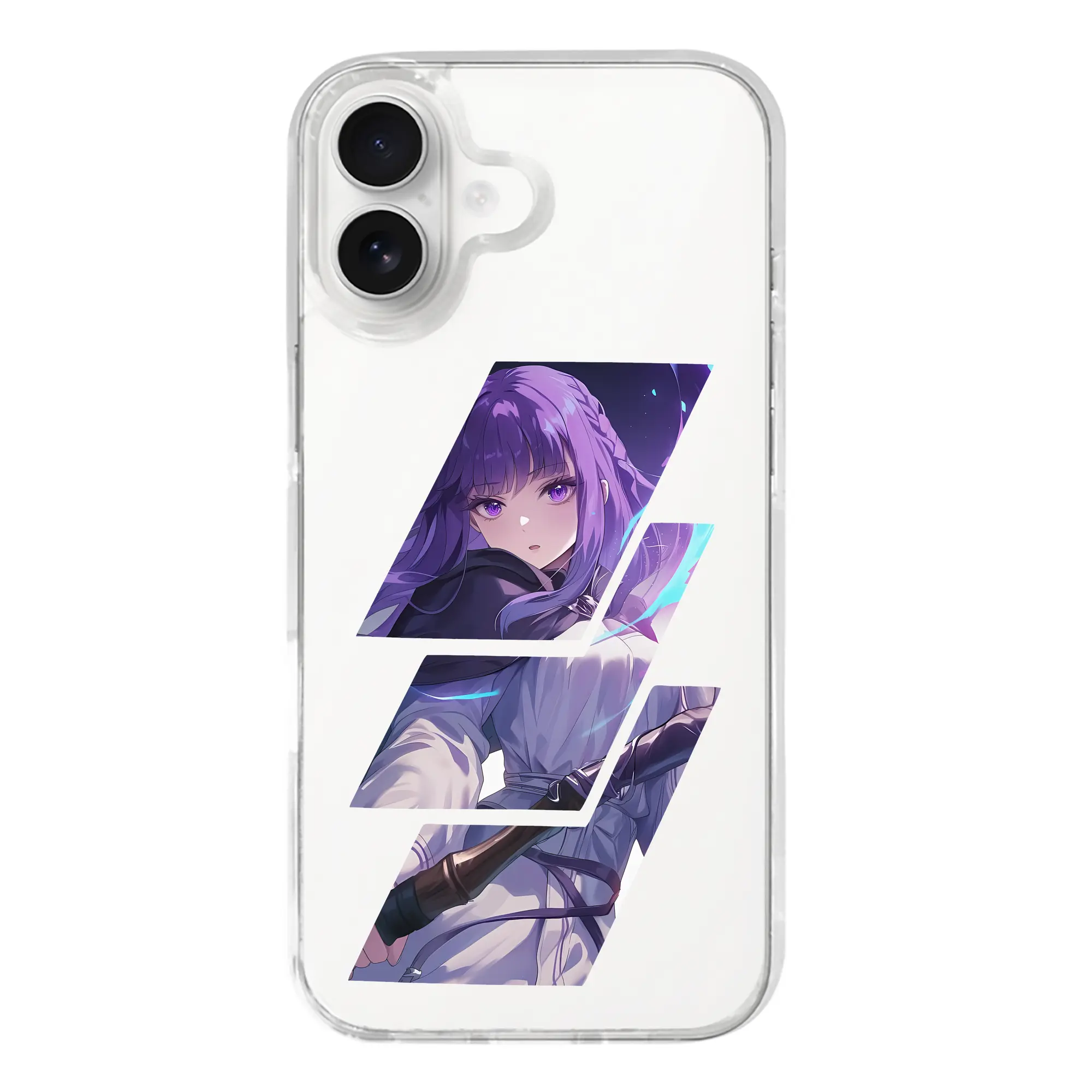 葬送のフリーレン（Frieren） グッズ,フェルン（Fern） - iPhone 17シリーズ 透明スマホケース – 薄型・耐衝撃・精密フィット保護カバー